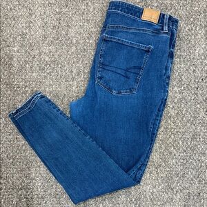 American Eagle Outfitters Blue Skinny Jeans
